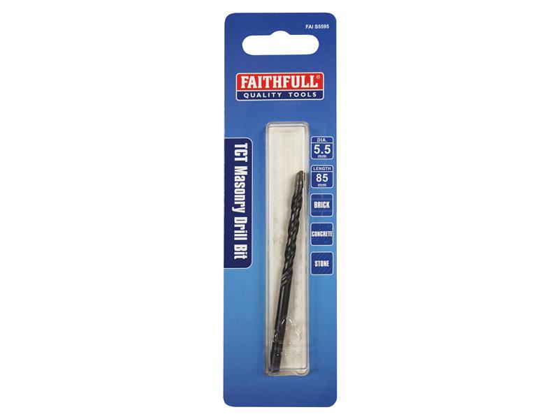 Faithfull Standard Masonry Drill Bit