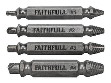 Load image into Gallery viewer, Faithfull Screw Extractor Set, 4 Piece