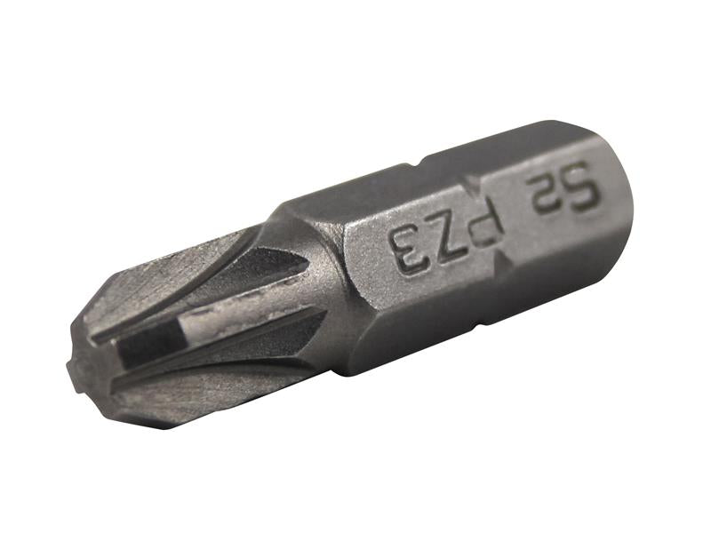 Faithfull Pozi S2 Grade Steel Screwdriver Bits