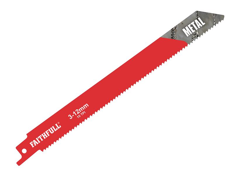 Faithfull BIM Metal Cutting Sabre Saw Blades