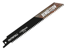 Load image into Gallery viewer, Faithfull Bi-Metal Demolition Sabre Saw Blades