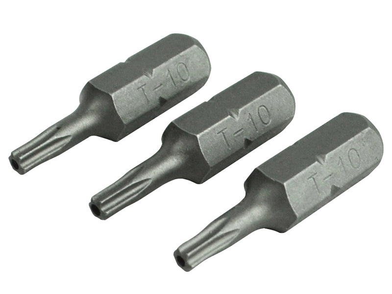 Faithfull Security S2 Grade Steel Screwdriver Bits