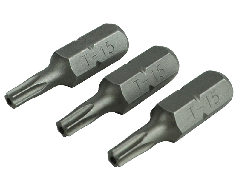 Faithfull Security S2 Grade Steel Screwdriver Bits