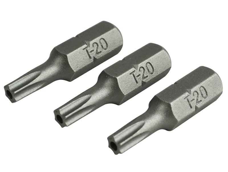 Faithfull Security S2 Grade Steel Screwdriver Bits