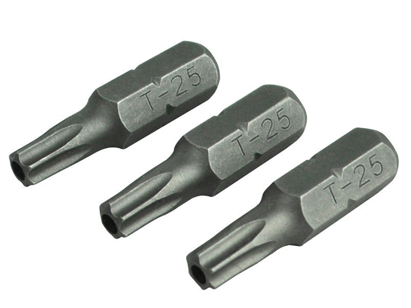 Faithfull Security S2 Grade Steel Screwdriver Bits