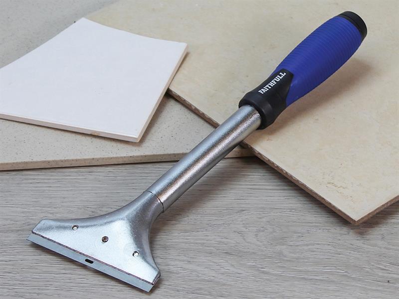 Faithfull Heavy-Duty Long Handled Scraper