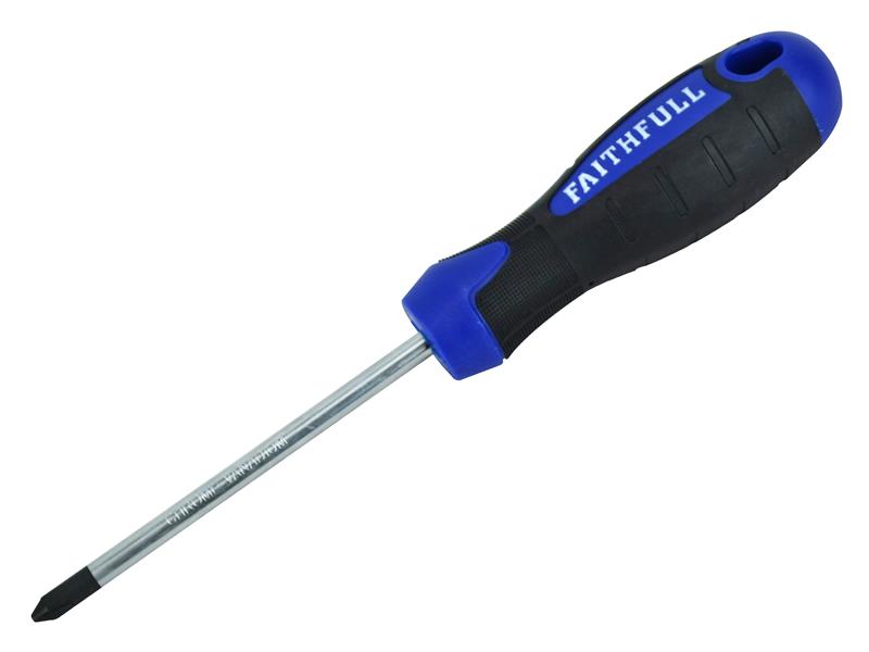 Faithfull Soft Grip Screwdriver, Phillips