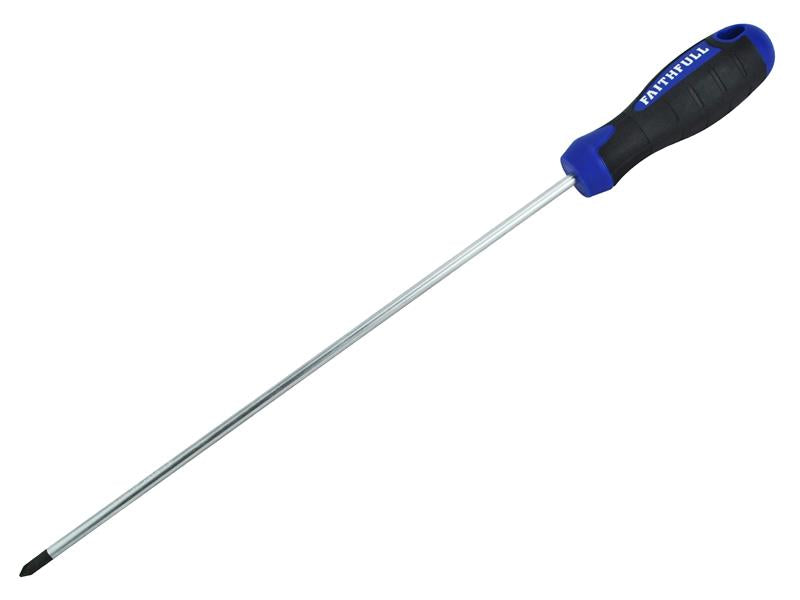 Faithfull Soft Grip Screwdriver, Pozidriv