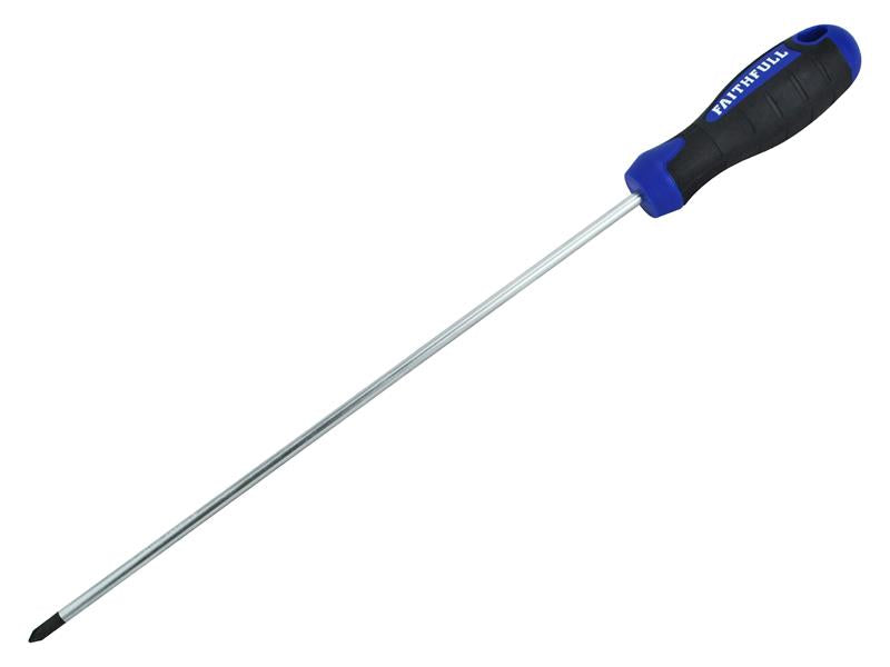 Faithfull Soft Grip Screwdriver, Pozidriv