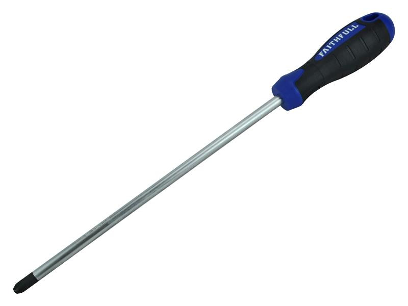 Faithfull Soft Grip Screwdriver, Pozidriv