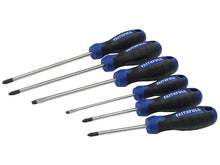 Load image into Gallery viewer, Faithfull Boxed Soft Grip Screwdriver Set, 6 Piece
