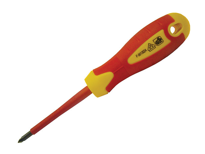 Faithfull Pozidriv Soft Grip VDE Screwdrivers