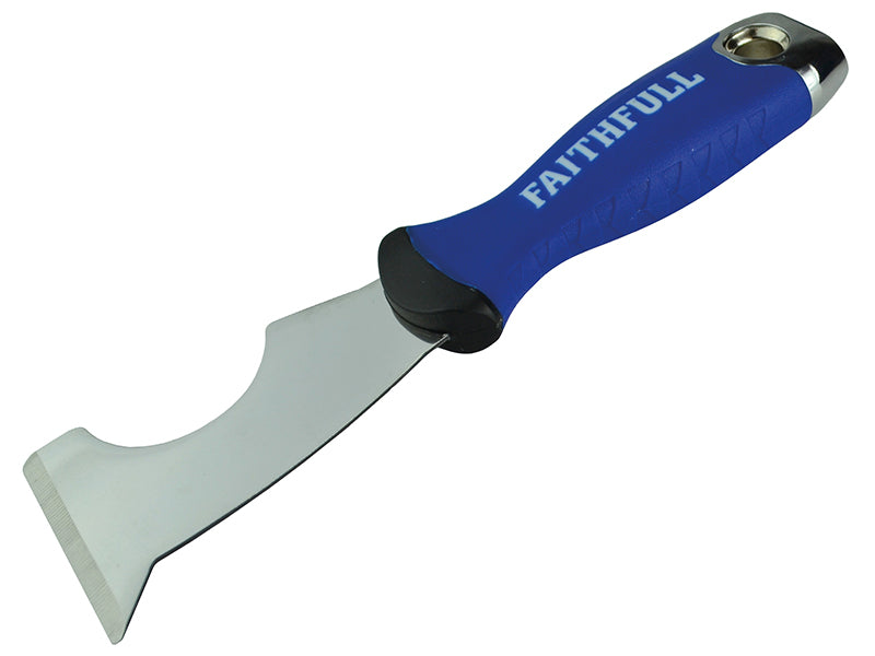 Faithfull Soft Grip Decorator's 4-in-1 Tool