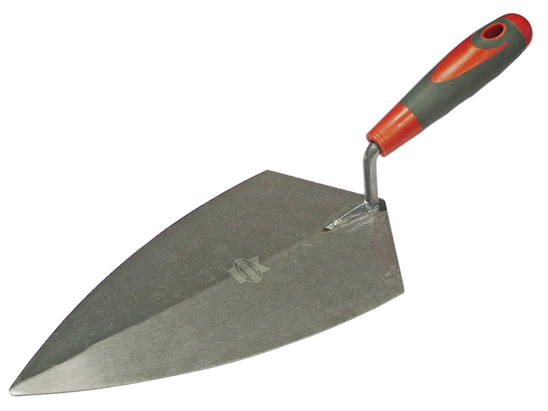 Faithfull Philadelphia Pattern Brick Trowel Soft Grip Handle 11in