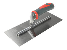 Load image into Gallery viewer, Faithfull Notched Trowel V 3mm Soft Grip Handle 11 x 4.1/2in