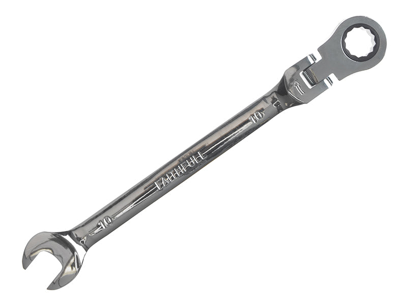 Faithfull Flex Head Ratchet Combination Spanner