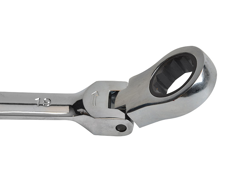 Faithfull Flex Head Ratchet Combination Spanner