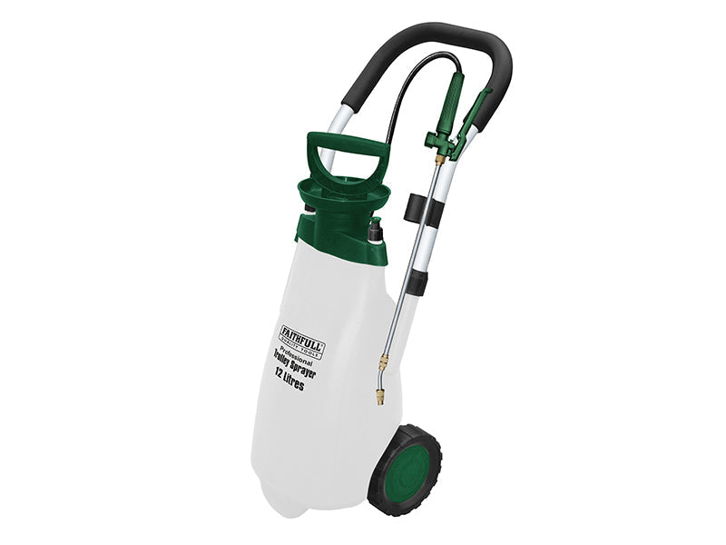 Faithfull Professional Trolley Sprayer 12 litre