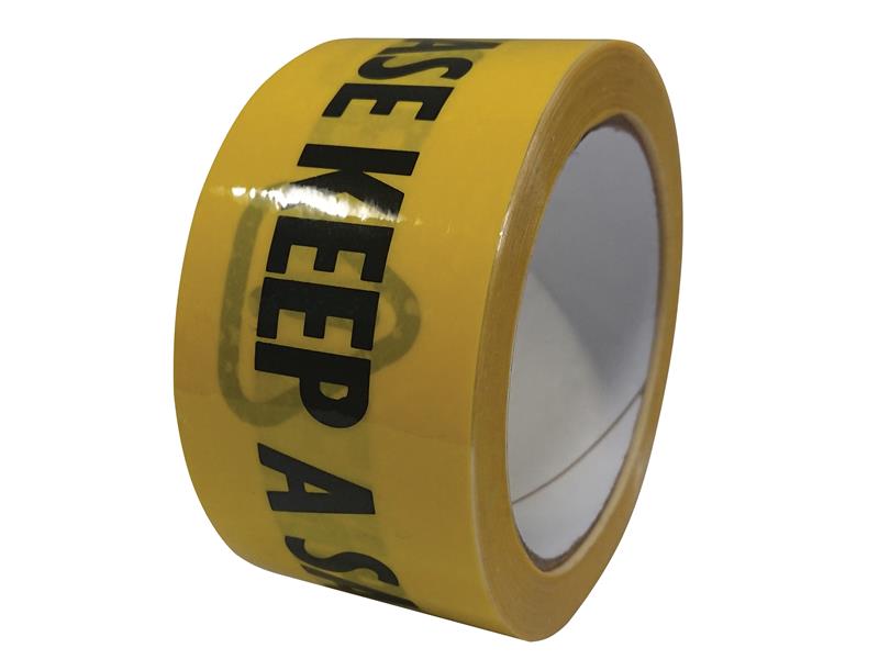 Faithfull Laminated Self-Adhesive Hazard Tape