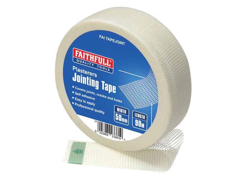 Faithfull PT1-50 Plasterer's Joint Tape 50mm x 90m