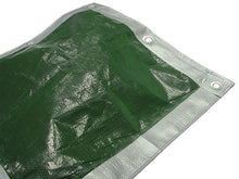 Load image into Gallery viewer, Faithfull Tarpaulin Green/Silver