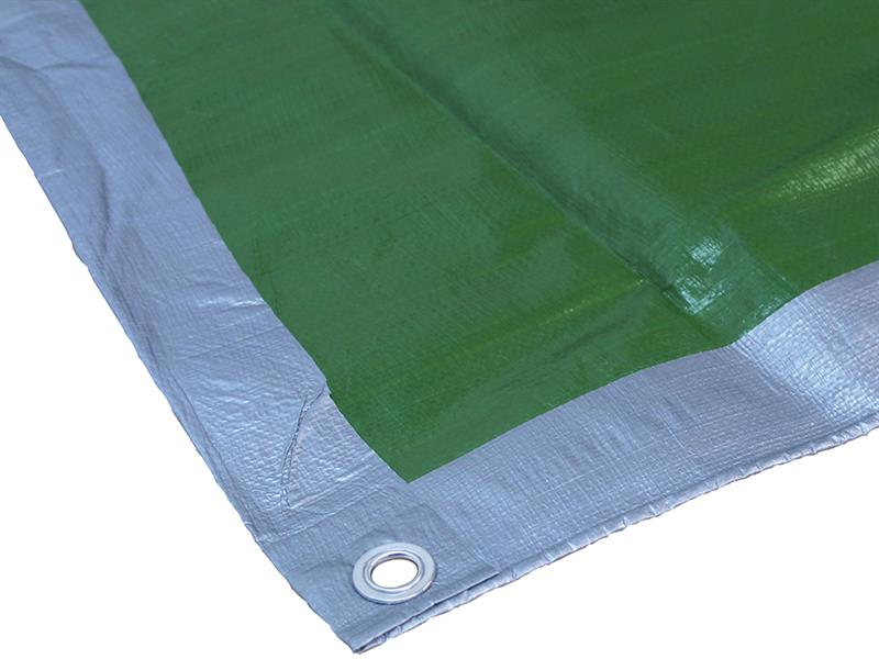 Faithfull Tarpaulin Green/Silver