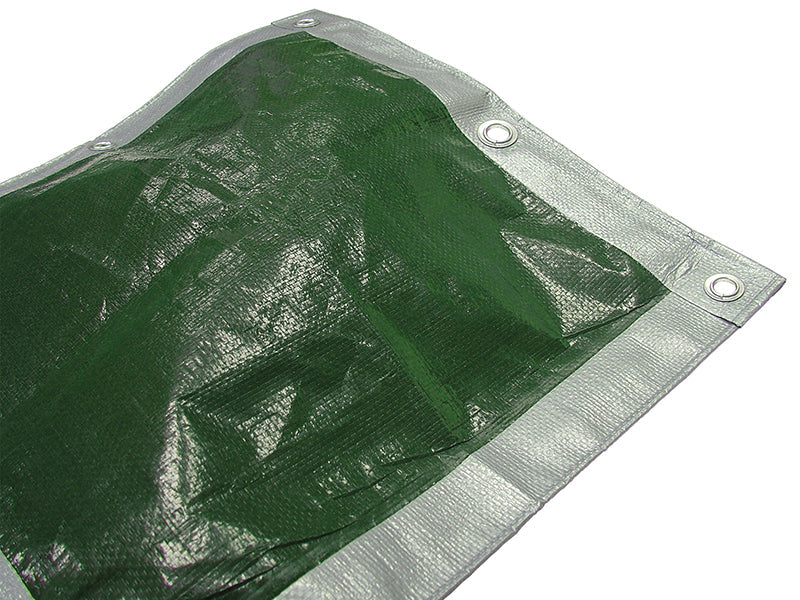 Faithfull Tarpaulin Green/Silver