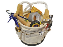 Load image into Gallery viewer, Faithfull Canvas Tool Bucket with Rope Handle