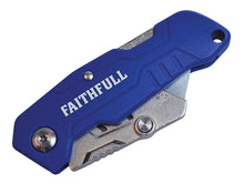 Load image into Gallery viewer, Faithfull Lock Back Utility Knife