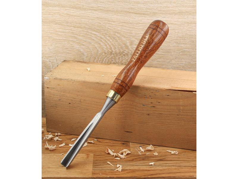 Faithfull V-Straight Part Carving Chisel