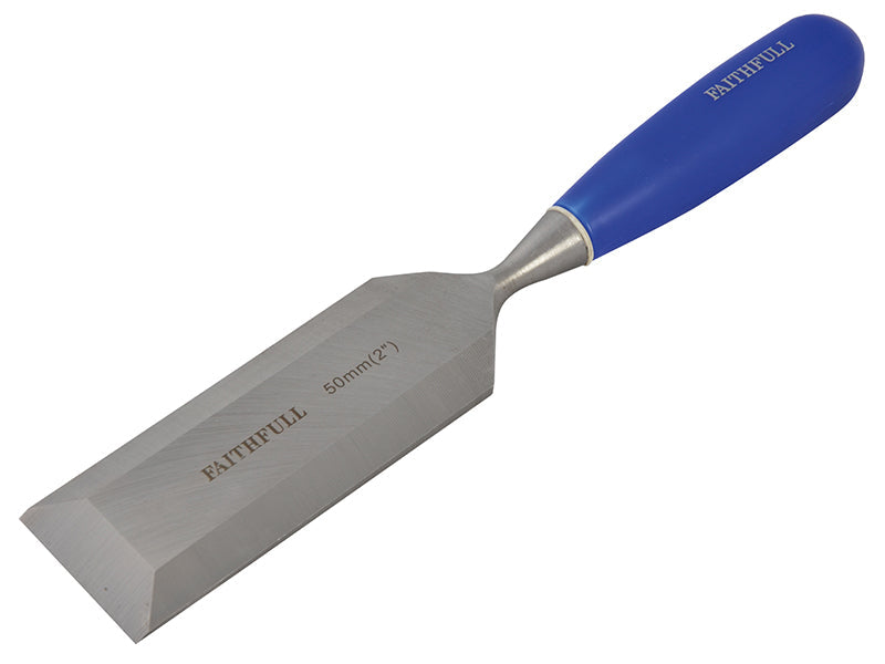 Faithfull Bevel Edge Chisel Blue Grip