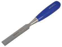 Load image into Gallery viewer, Faithfull Bevel Edge Chisel Blue Grip