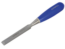 Load image into Gallery viewer, Faithfull Bevel Edge Chisel Blue Grip