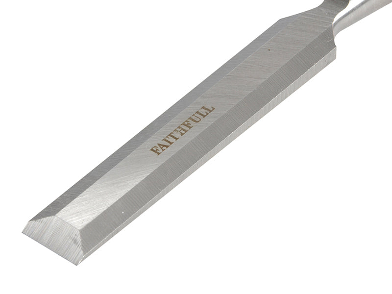 Faithfull Bevel Edge Chisel Red Soft Grip