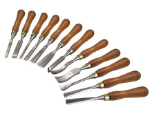 Load image into Gallery viewer, Faithfull Woodcarving Set of 12 in Case