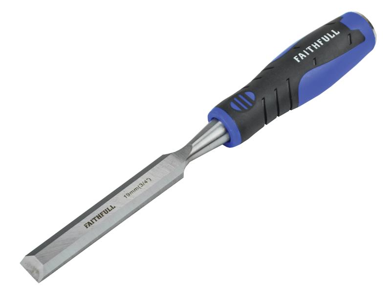 Faithfull Soft Grip Bevel Edge Chisel