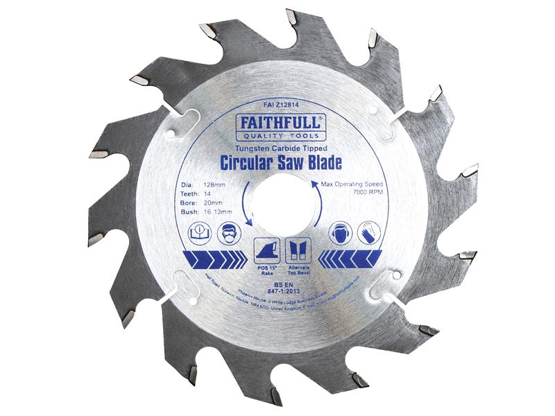 Faithfull Professional TCT Circular Saw Blade