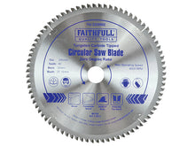 Load image into Gallery viewer, Faithfull Professional Zero Degree TCT Circular Saw Blade