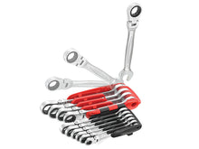 Load image into Gallery viewer, Facom 467BF.JP10PB Ratchet Combination Flexi Wrench Set, 10 Piece