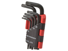 Load image into Gallery viewer, Facom 89R.JP6 ResisTORX Hexagon Key Set of 6 (TX10 - TX40)