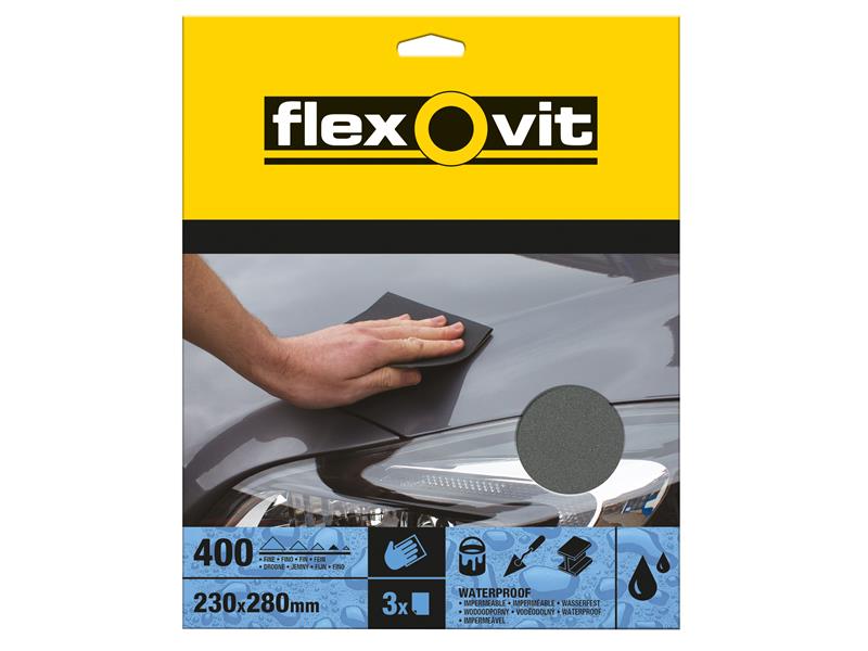 Flexovit Waterproof Sheets 230 x 280mm