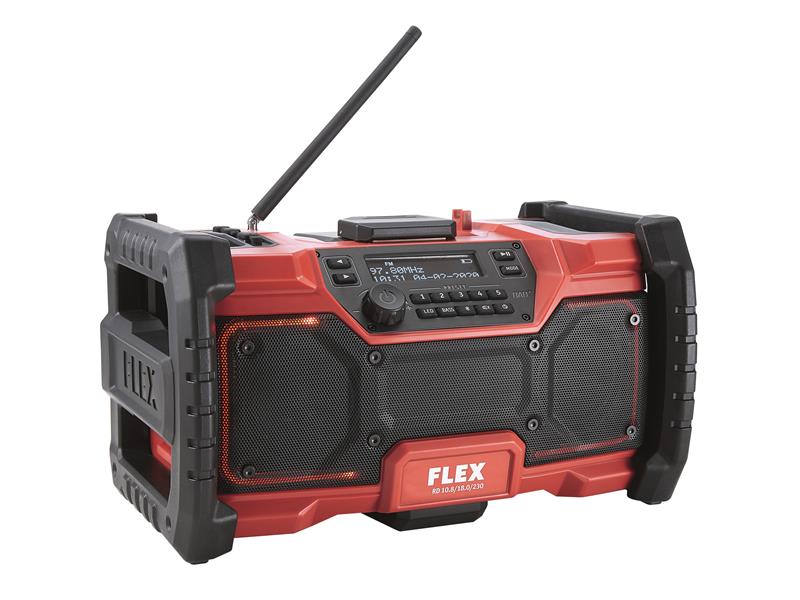 Flex Power Tools RD 10.8/18.0/230 Cordless Radio 240V & Li-ion Bare Unit