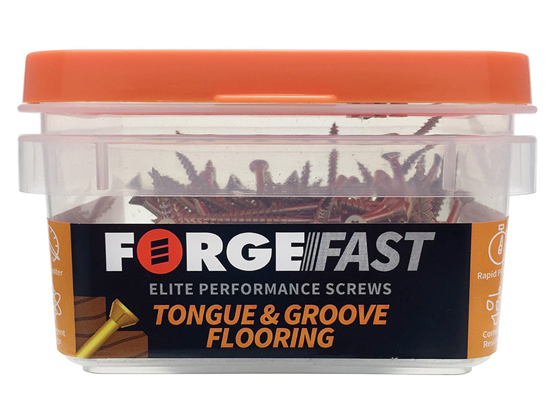 ForgeFix ForgeFast TORX® Compatible Flooring Tongue Groove Screw 3.5 x 45mm Box 200