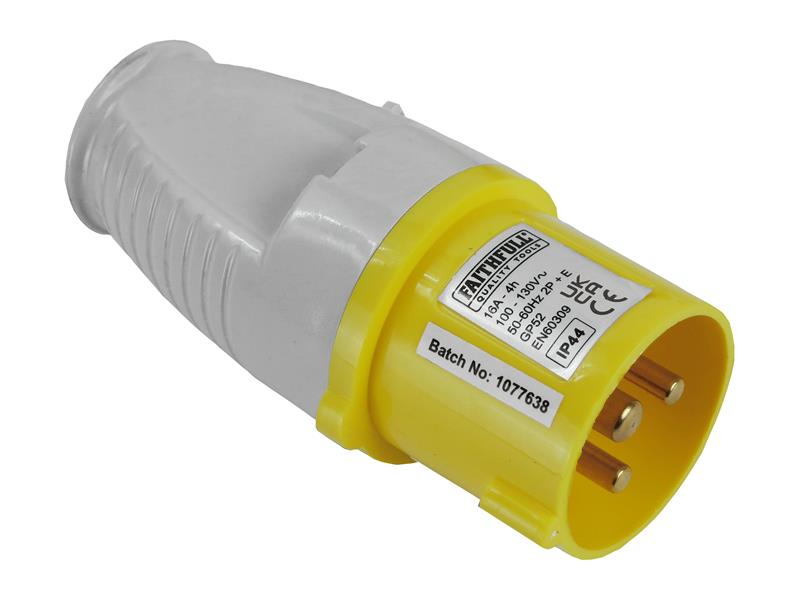 Faithfull Power Plus Yellow Plug