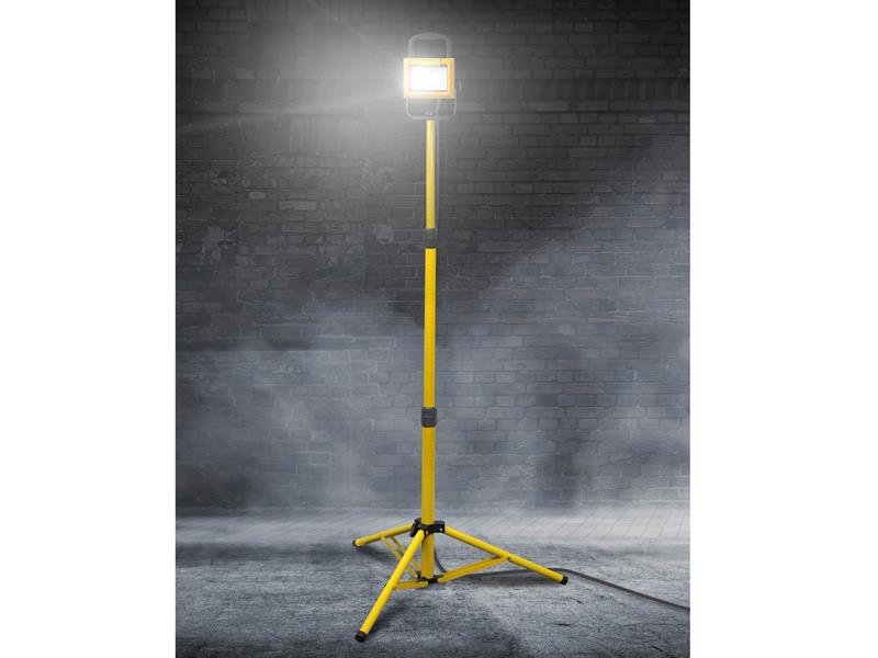 Faithfull Power Plus SMD LED Tripod Site Light