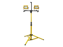 Load image into Gallery viewer, Faithfull Power Plus LED Twin Tripod Site Light