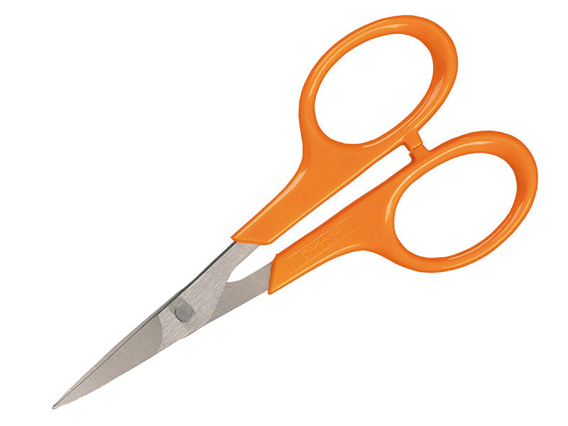 Fiskars Curved Manicure Scissors with Sharp Tip 100mm (4in)