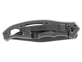 Gerber Paraframe Mini SS Folding Clip Knife - Fine Edge