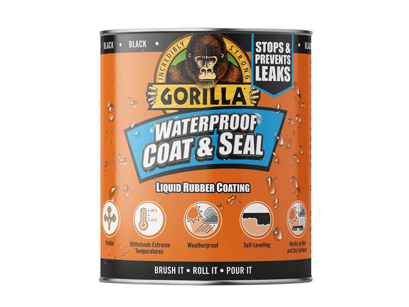 Gorilla Glue Waterproof Coat & Seal Liquid Rubber Coating