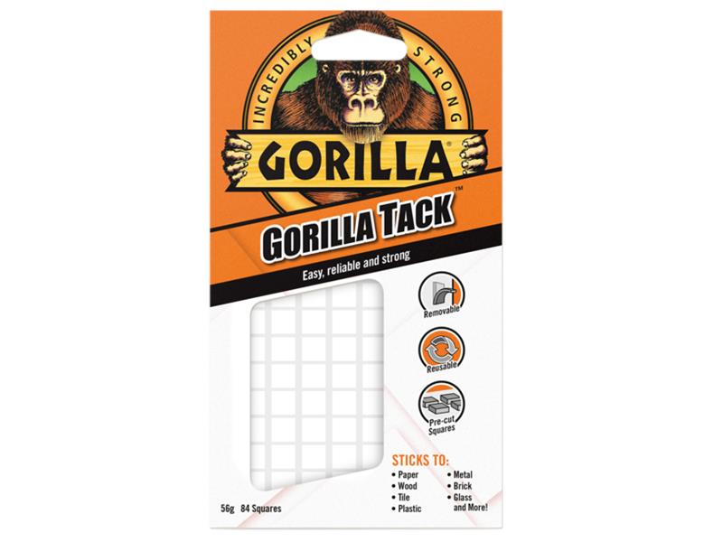 Gorilla Glue Gorilla Tack™ 56g (84 Pieces)